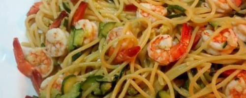 Seafood pasta