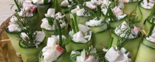 Seafood cucumber