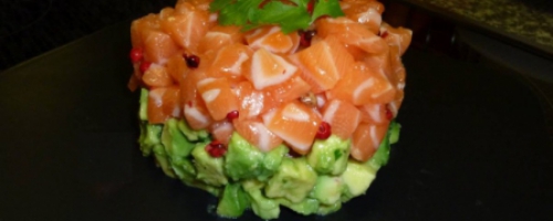 Salmon tartare