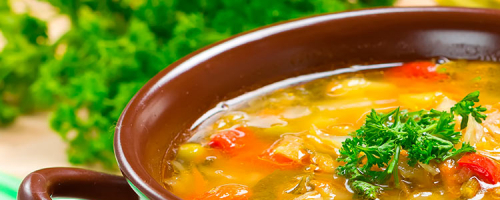 sopa de verduras