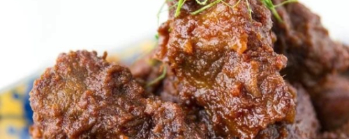 Beef Rendang Indonesia authentic