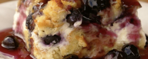 Blueberry cobbler