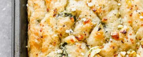 Spinach-Artichoke Focaccia