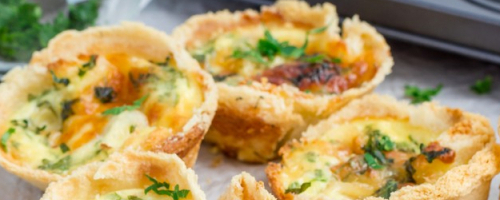 Mini quiche lorraine