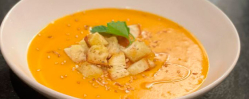 Pumpkin Cream With Ginger And Curcuma