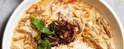 beef stroganoff