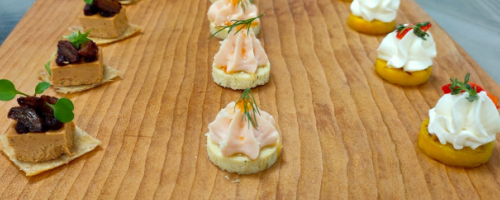 Trio of Canapé