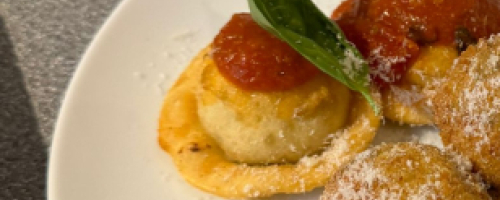 Raviolo fritto