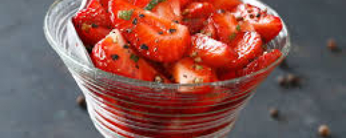 Fraises aux 2poivres