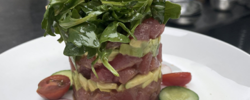 Tuna Poke Stack