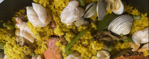 Paella de mariscos